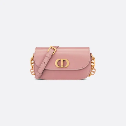 DIOR / SMALL 30 MONTAIGNE AVENUE BAG Antique Pink Box Calfskin M9261UMOA_M77P