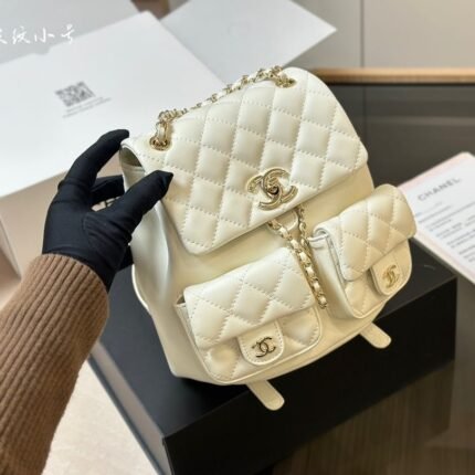 CHANEL Gabrielle Cowhide grain The homeless backpack 2 colors size: 20*20cm
