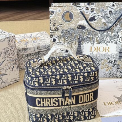 Dior make up bag